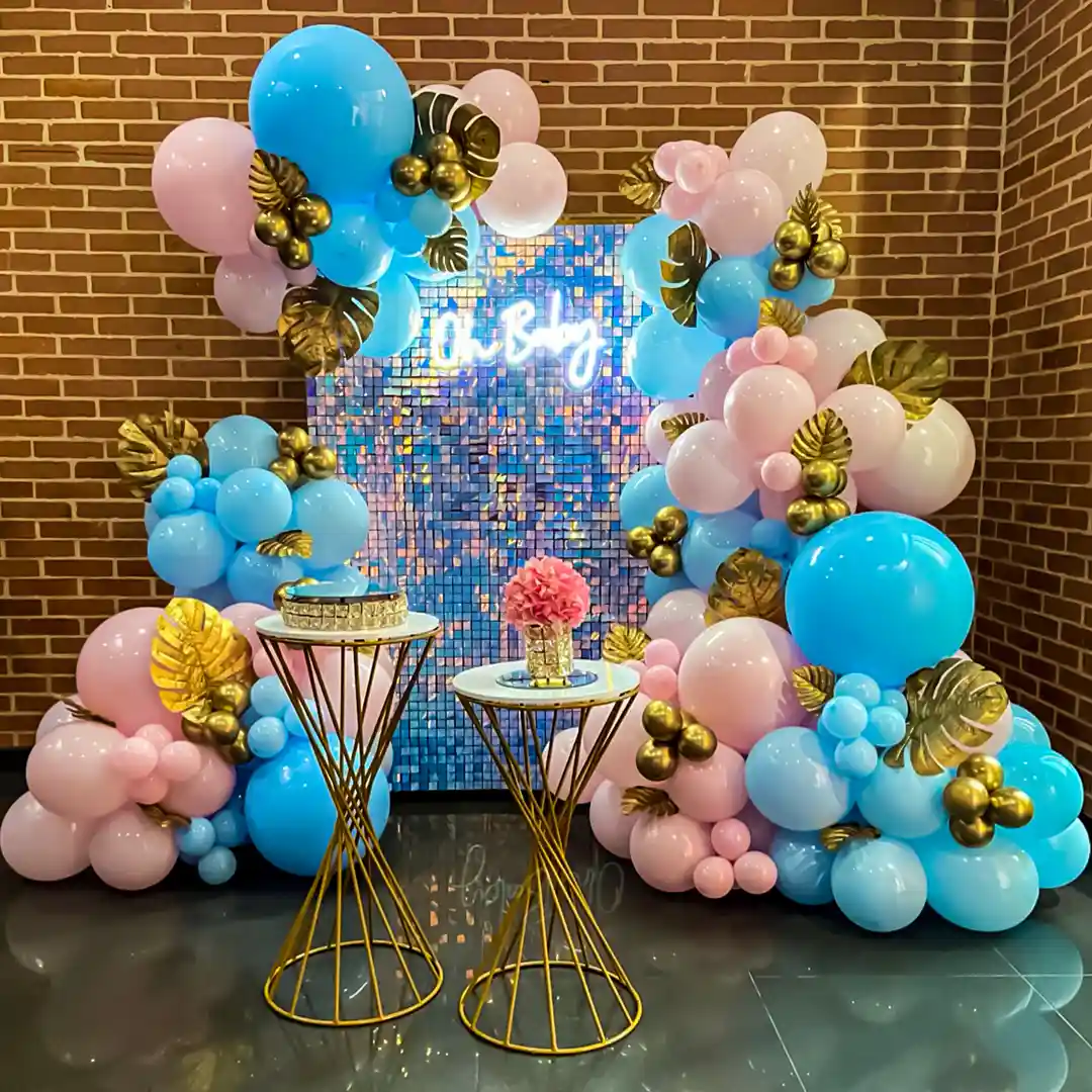 Any Age Themed Birthday Party Balloon Decoration