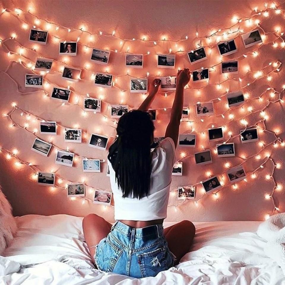 Fairy Lights and Photo Memory Lane