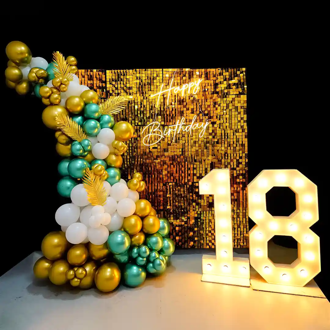 Elegant Balloon Setups for Adult Birthdays and Milestone Parties